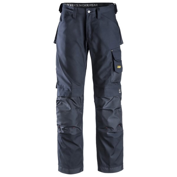 Pantalon canvas marine 60%coton35%poly